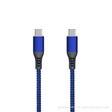2021 New USB C to USB C Cable Fast Charger 60W PD Type C Power Data Lead Compatible with MacBook iPad Samsung